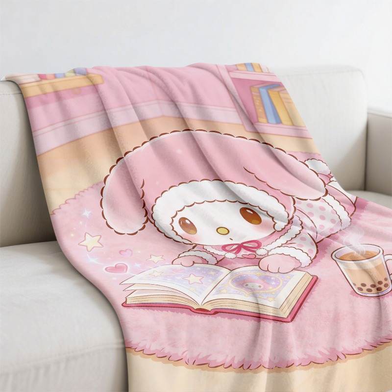 Selimut Sanrio Cozy Pink Flann - Christmas Throw Blanket ulasan dan harga