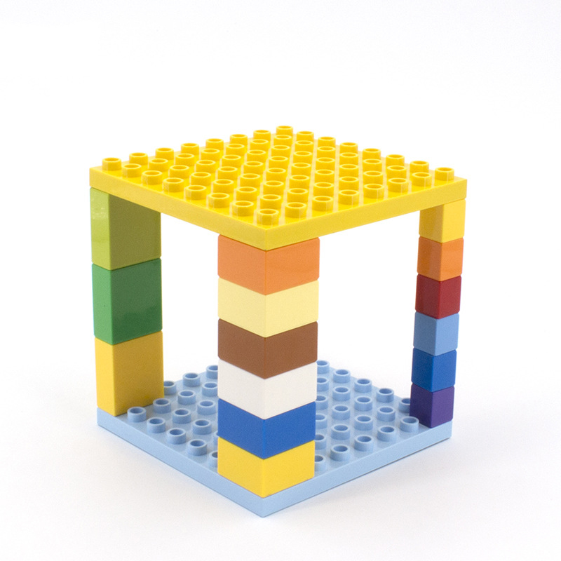 Blok bangunan besar pelat dasa - Lego Set City ulasan dan harga