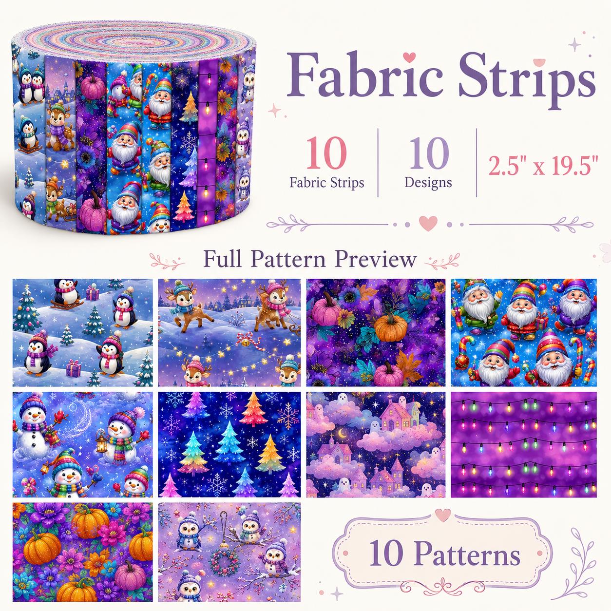 10 Buah Strip Kain Penguin Chr - Christmas Table Runner ulasan dan harga