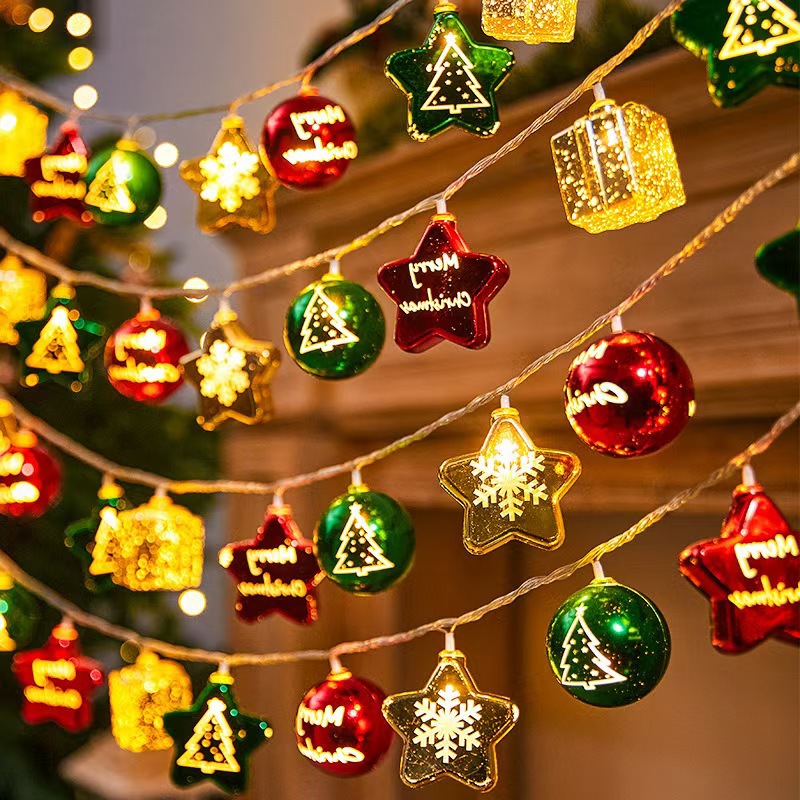 Lampu String LED Bola Natal Bi - Led Fairy String Lights ulasan dan harga