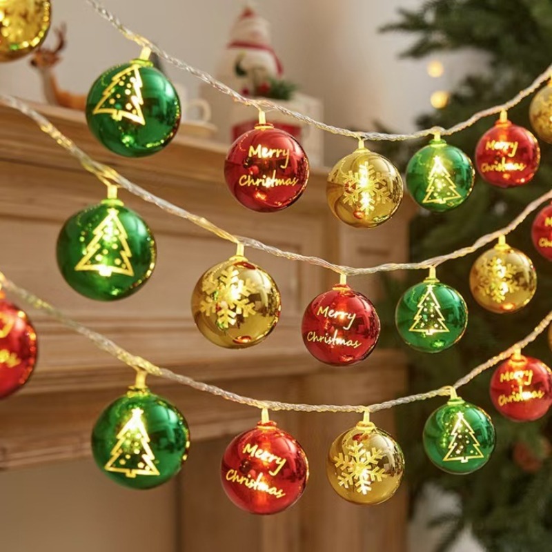 Lampu String LED Bola Natal Bi - Led Fairy String Lights ulasan dan harga