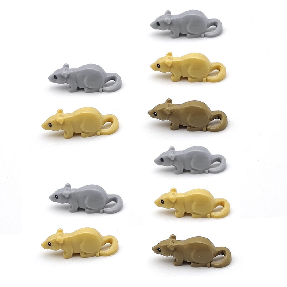 5 Buah Blok Bangunan Tikus Hew - Lego Set City ulasan dan harga