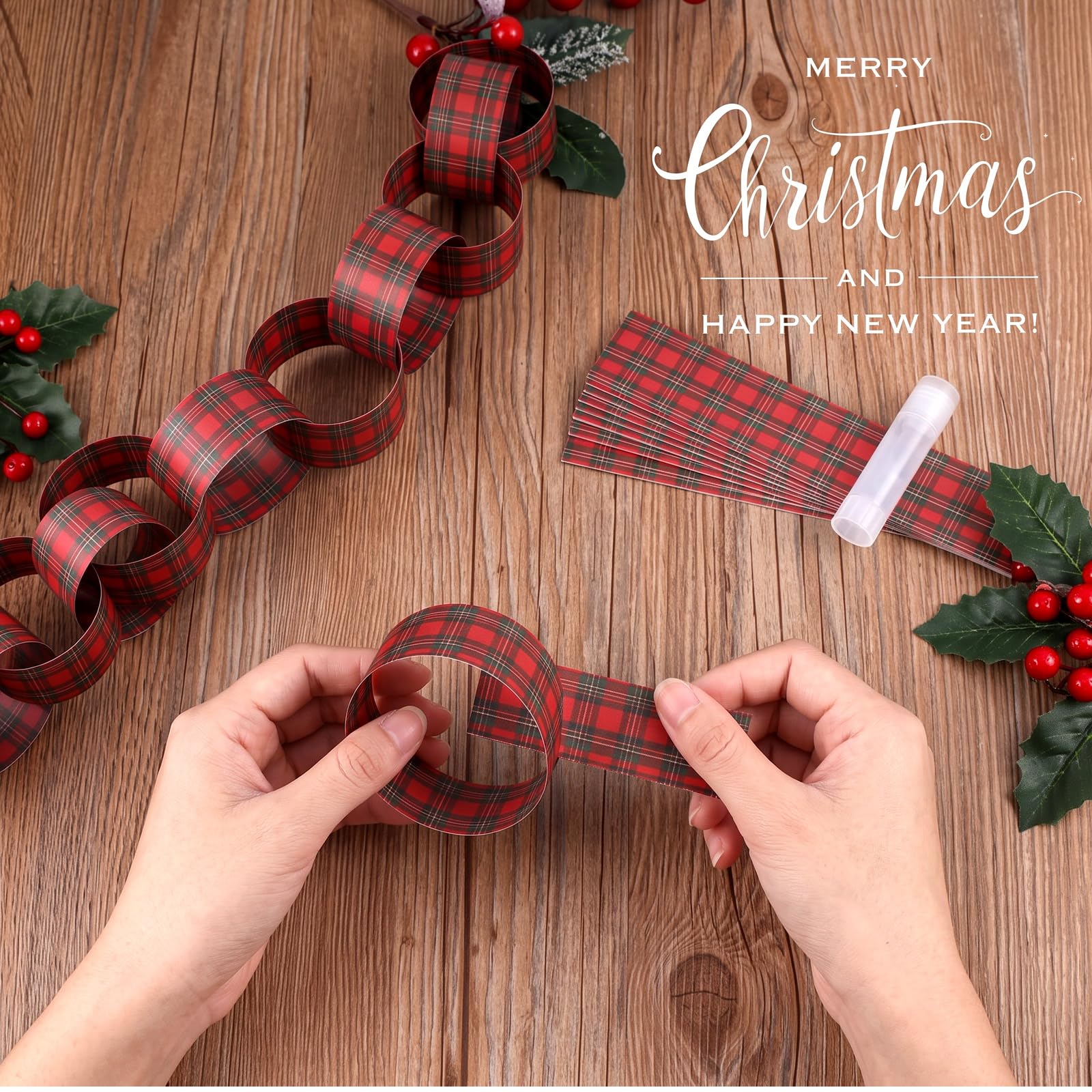Rangkaian Kertas Kotak-Kotak M - Christmas Throw Blanket ulasan dan harga