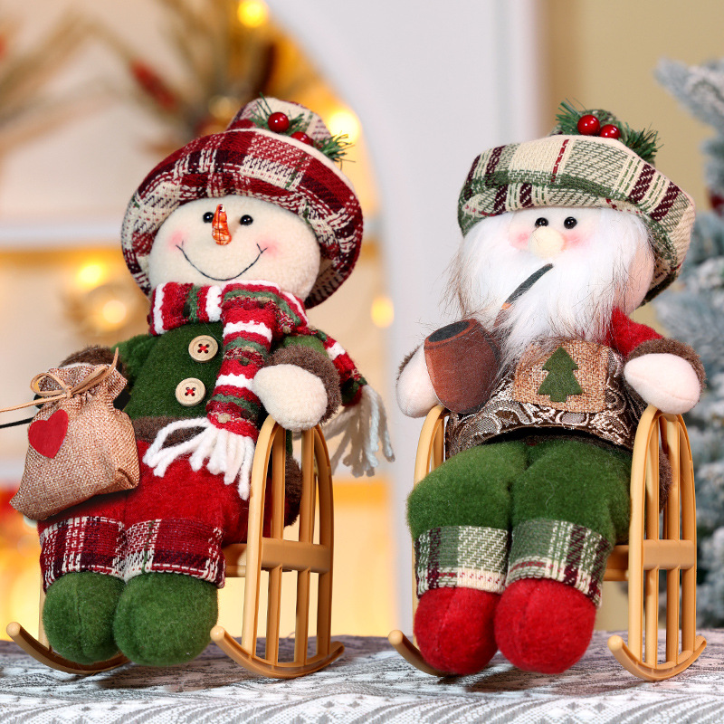 1PCS Hiasan Natal Kursi Goyang - Christmas Throw Blanket ulasan dan harga