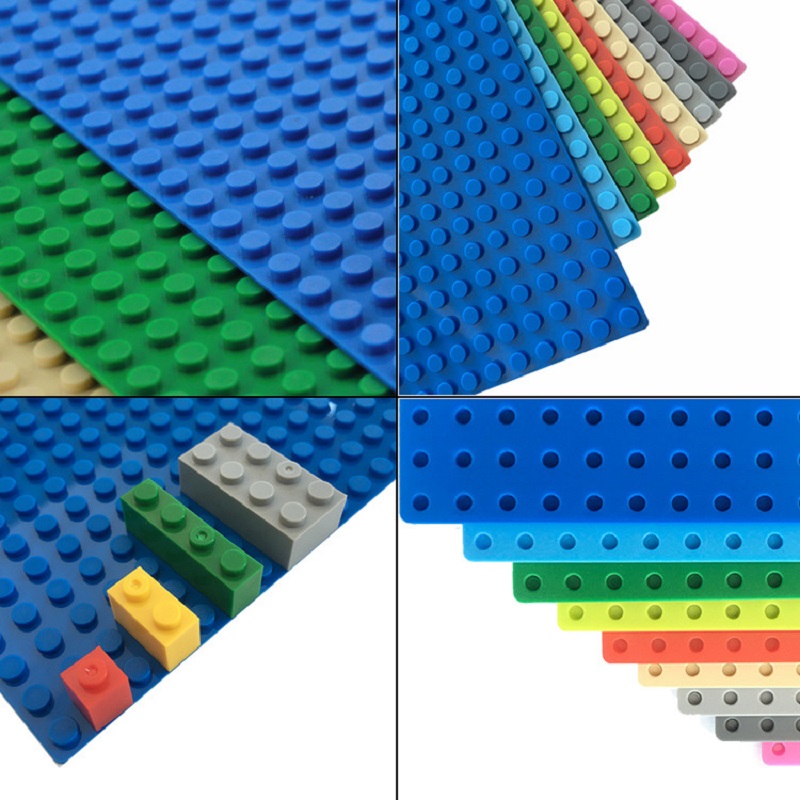6 buah pelat dasar klasik 32x3 - Lego Set City ulasan dan harga