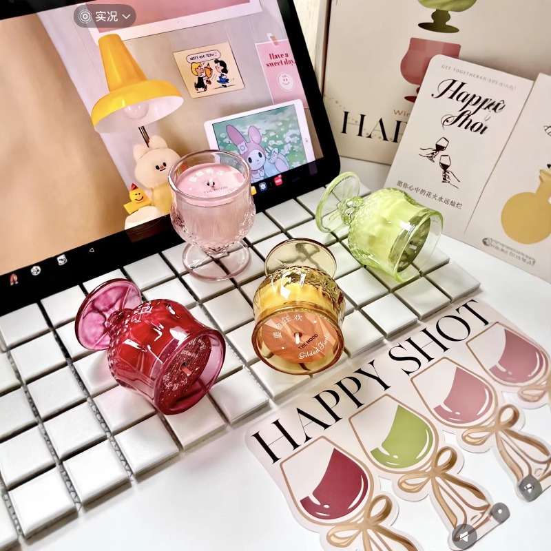 Set Hadiah Lilin Aromaterapi B - Holiday Candle Set ulasan dan harga