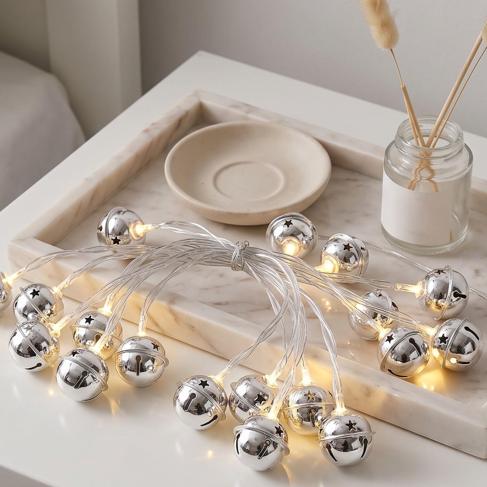 Lampu Hias Natal Bentuk Loncen - Led Fairy String Lights ulasan dan harga