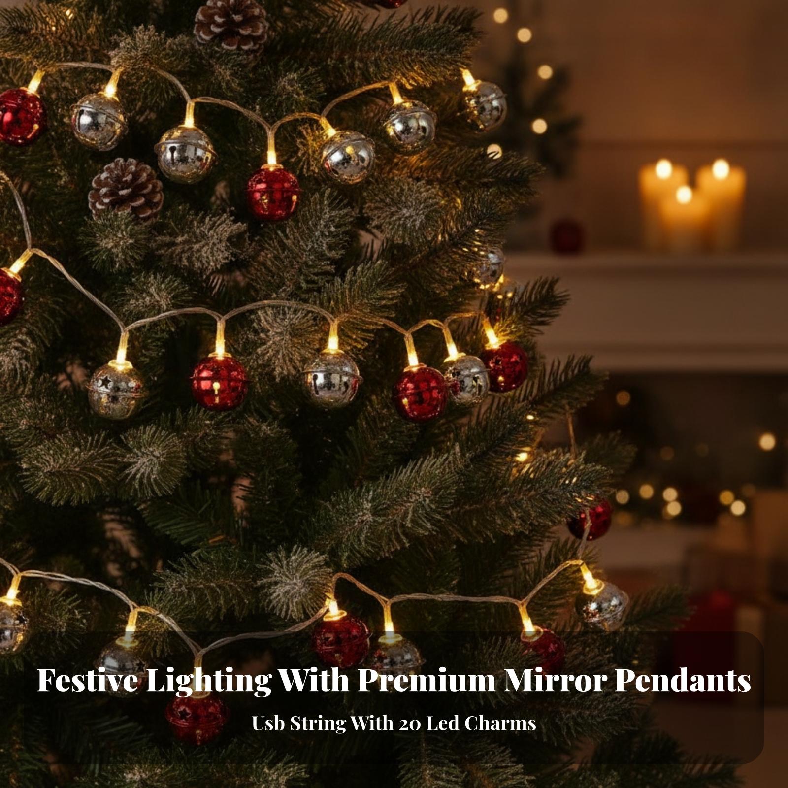 Lampu Hias Natal Bentuk Loncen - Led Fairy String Lights ulasan dan harga